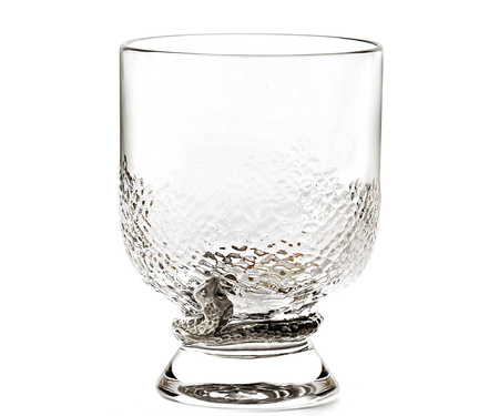 Szklanka Old Fashion Roberto Cavalli Python Platin, zestaw 2 szt. Luxury Box