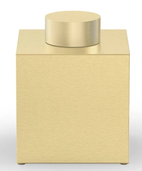 DECOR WALTHER DW 3565 pojemnik z przykrywką złoto mat