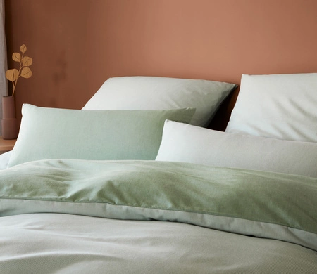 Pościel flanelowa Elegante Tender 2677-44 Tannengrun