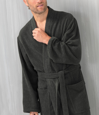 Szlafrok męski kimono Cawö 5622-740 Basalt S-XL