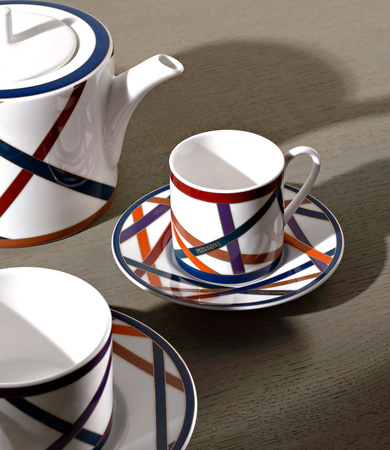 Talerz do zupy Missoni Nastri Multicolor, zestaw 2 szt.