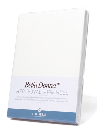 Prześcieradło Bella Donna Jersey 1000 biały