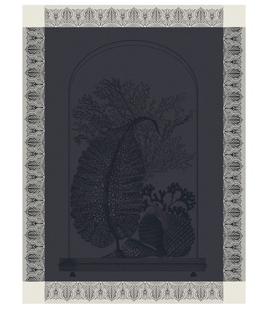 Ściereczka kuchenna Le Jacquard Français Curiosités Minérales Charbon