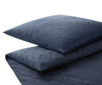 Pościel żakardowa Elegante Stars 2407-2 navy