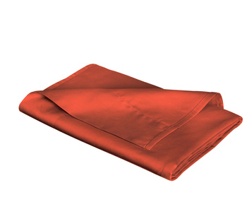 Prześcieradło satynowe bez gumki Fleuresse Colours 9100-4071 Chilli