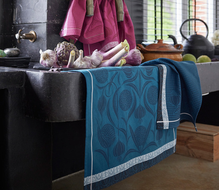 Ściereczka kuchenna Le Jacquard Français L'ail Bleu