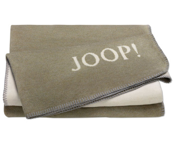 Koc JOOP! Melange Doubleface 781864 150x200 Oliv Natur