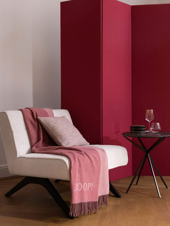Koc wełniany JOOP! Fine Doubleface 804846 130x180 Rouge