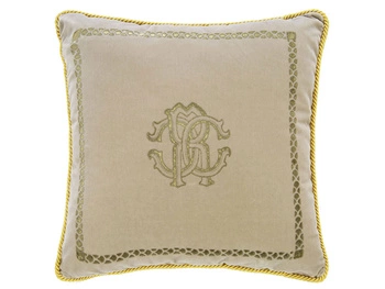 Poduszka dekoracyjna Roberto Cavalli Home Venezia 40x40 4287 Beige