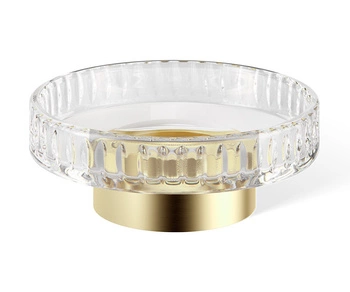 DECOR WALTHER CENTURY STS mydelniczka kryształ szlifowany / złoty mat