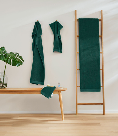 Ręcznik bawełniany s.Oliver Uni 1512-770 dunkelgrun