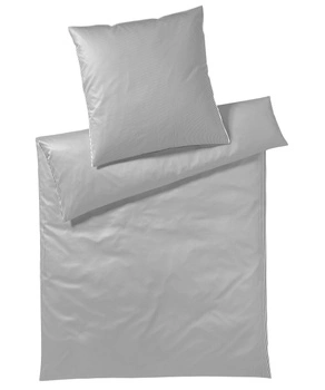 Pościel satyna bawełniana Elegante Hamburger Streifen 2460-90 szary