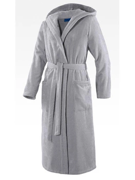Szlafrok damski z kapturem JOOP! 1617-76 XL Silber