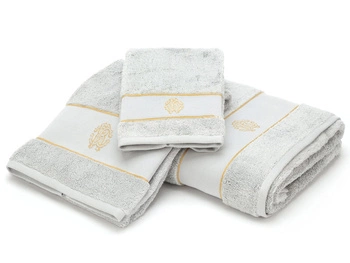 Ręcznik Roberto Cavalli Home Gold New 946 Grey