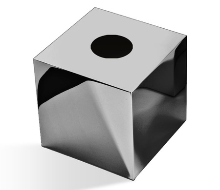 Pudełko na chusteczki Decor Walther KB 87 czarny / chrom