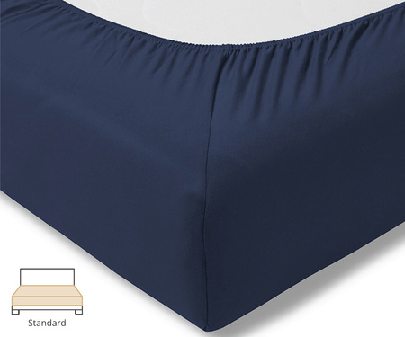 Prześcieradło fein-jersey Estella 6500 635 Szafir