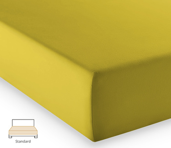 Prześcieradło jersey Fleuresse Comfort 1117-7049 Oliwka