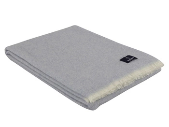 Koc wełniany Eskimo Switzerland Venezia H4363-310 130x180 Cashmere Blue