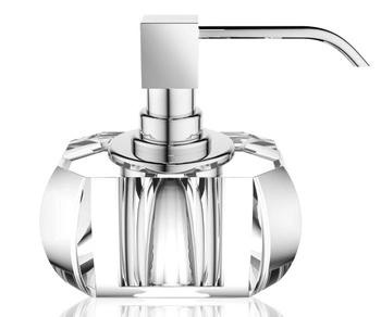 DECOR WALTHER KRISTALL KR SSP dozownik mydła przezroczysty / chrom